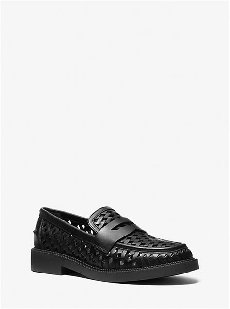 eden hand woven leather loafer